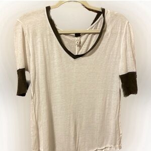 Free People Short Sleeve Top We The Free 
XS